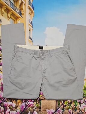 J. Crew Light Gray Broken In Chino Pants Size 34x32